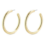 Boucles d'oreilles Maddie large or