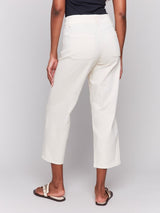 Pantalon droit avec boutons sur le devant - Charlie B