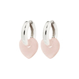 BOUCLES D'OREILLES RECYCLÉES KENDALL PLAQUÉ ARGENT