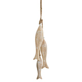 Poisson en bois naturel