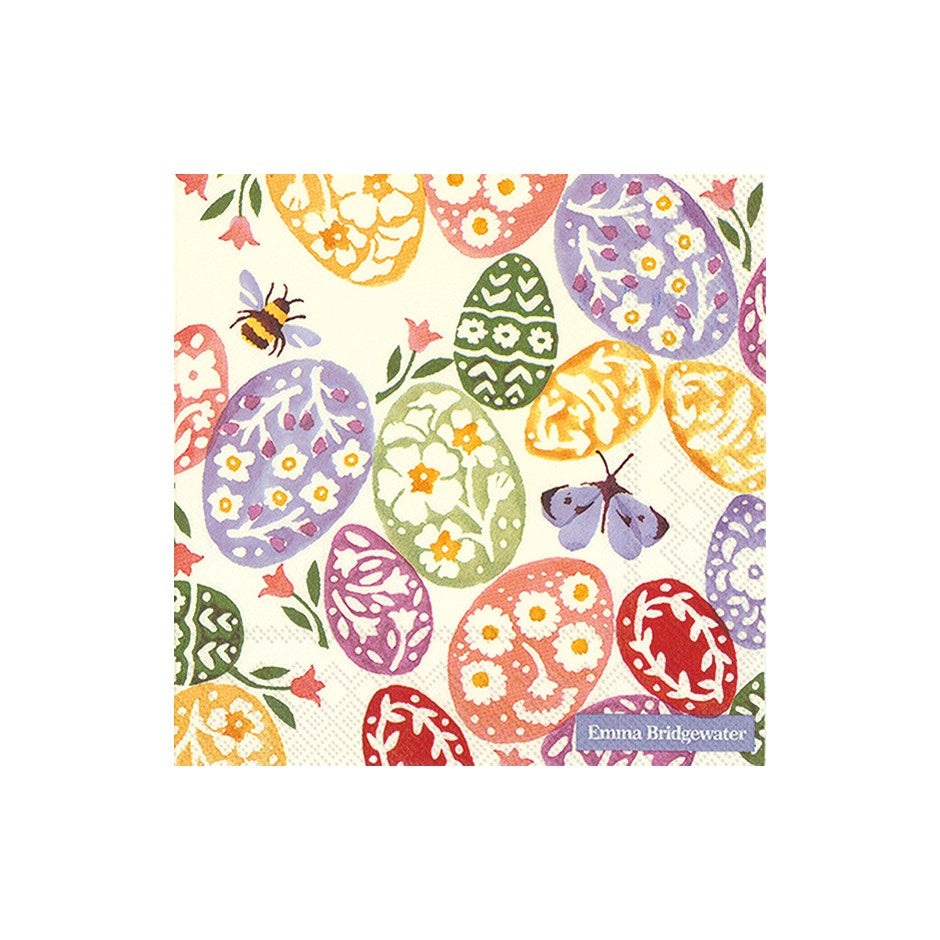 Serviettes en papier de pâque