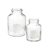 Vase en verre clair