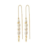 Boucles d'oreilles Berthe en chaîne or