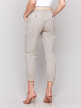 Pantalon slim avec ceinture