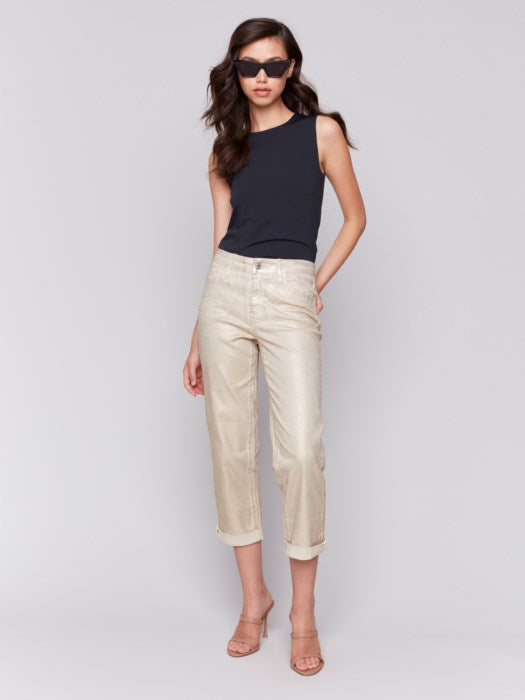 Pantalon droit déjoué - Charlie B