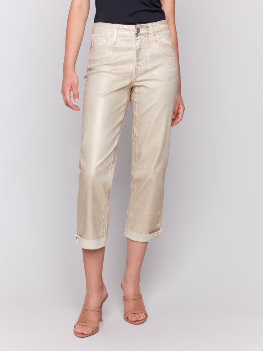 Pantalon droit déjoué - Charlie B
