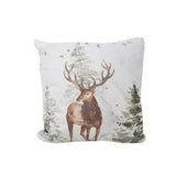 Coussin avec motif de cerf