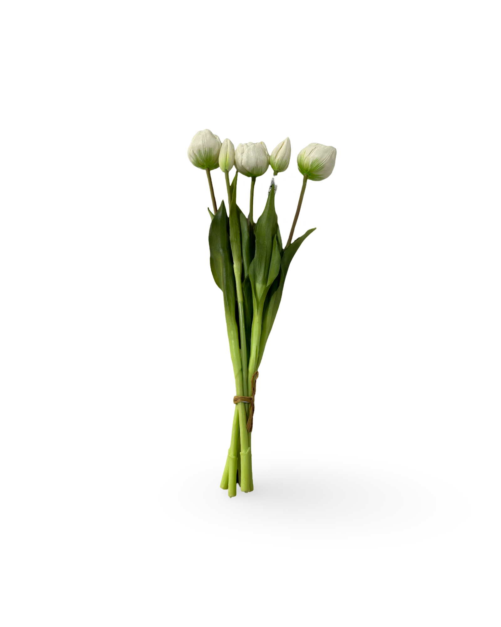 Bouquet de Tulipes Artificielles Blanches - 19”