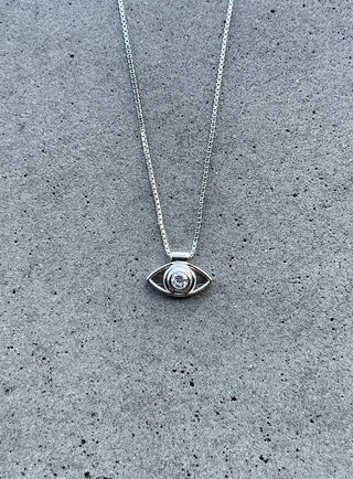 Collier Evil Eye - Argent