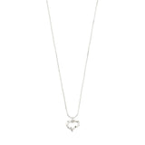Iris collier pendentif coeur recyclé - Pilgrim
