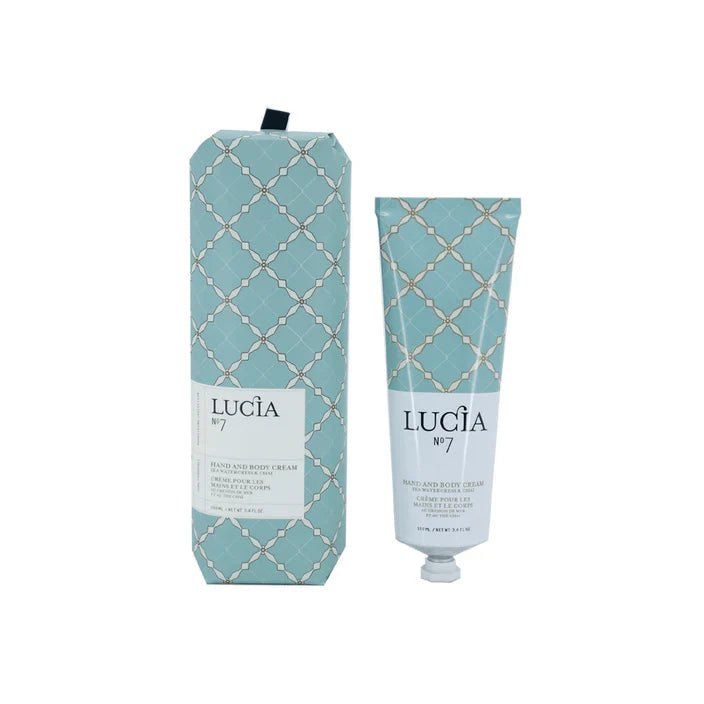 N°7 Crème pour les mains & corps au cresson de mer et au thé chai - Lucia