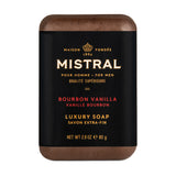Savon Luxueux pour Homme  - Bourbon Vanille 80g/250g - Mistral