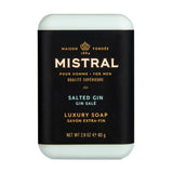 Savon Luxueux pour Homme  - Gin Salé 80g/250g - Mistral