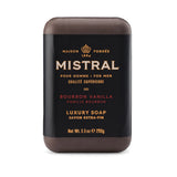 Savon Luxueux pour Homme  - Bourbon Vanille 80g/250g - Mistral