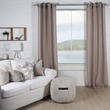 Panneau de Rideau - Malaga Blanc cassé ou Taupe 55” x 94” - Marie Dooley - Accent Mode