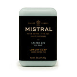 Savon Luxueux pour Homme  - Gin Salé 80g/250g - Mistral