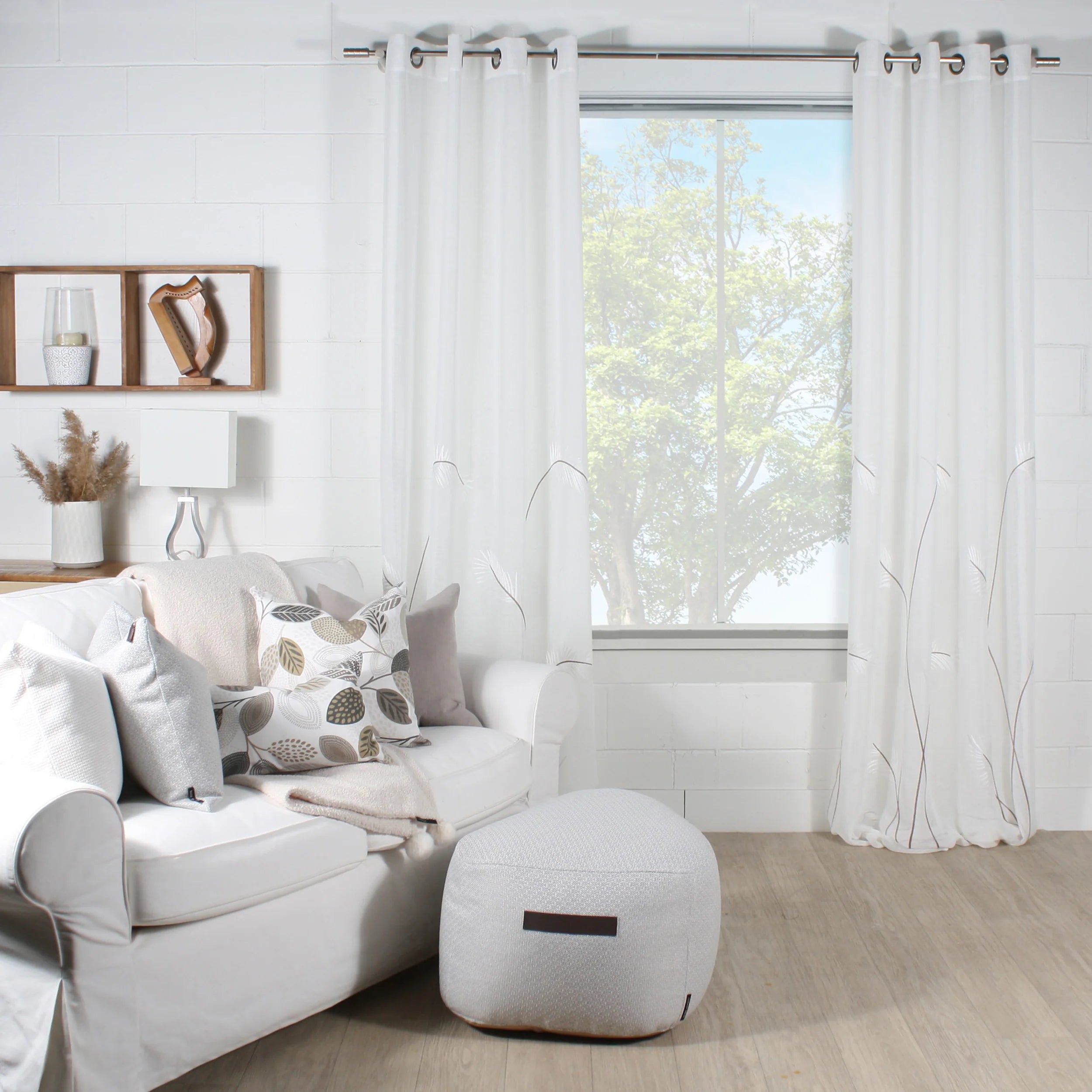 Panneau de Rideau - Pampa 55” x 102” - Marie Dooley - Accent Mode