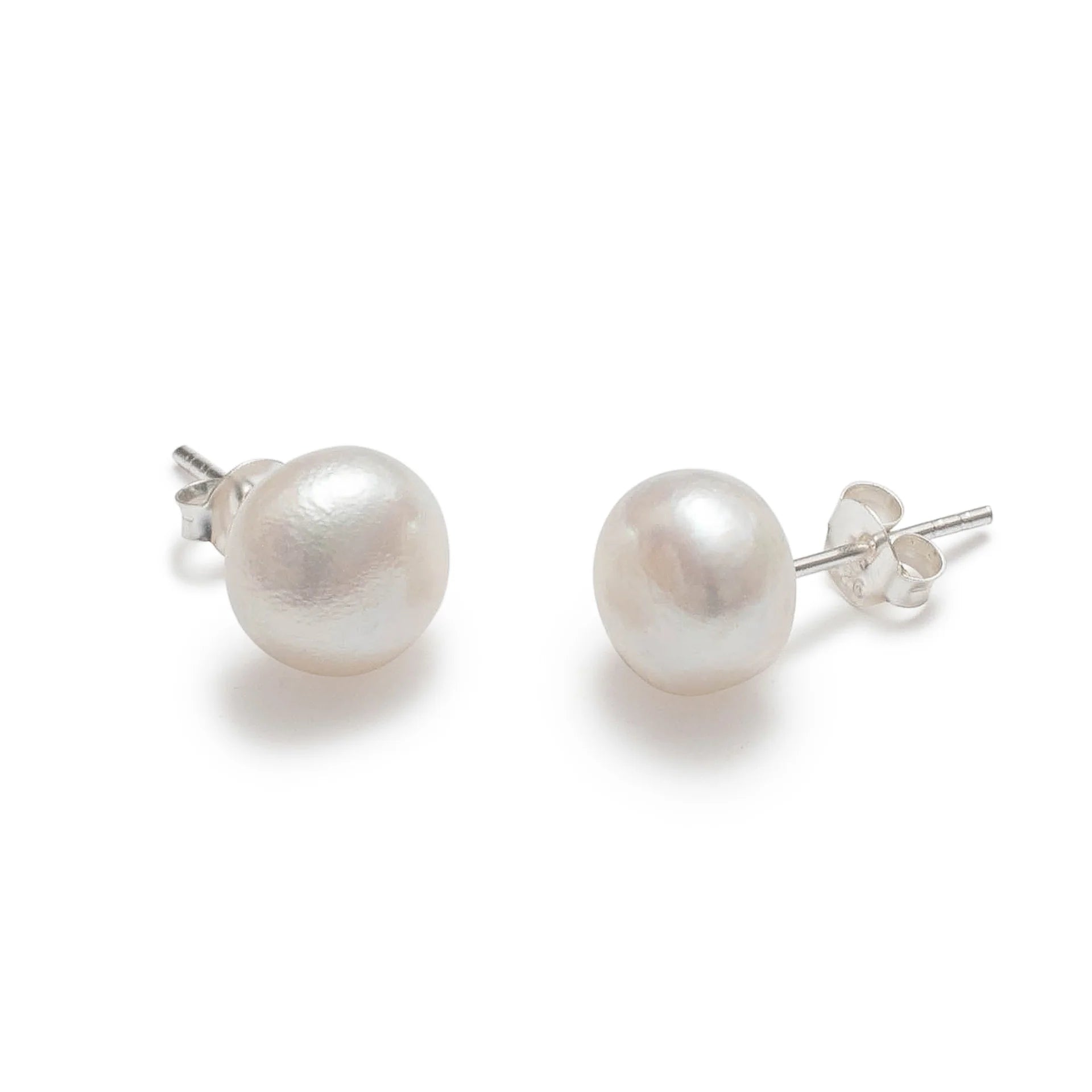 Boucles d'oreilles Freshwater - Perles d'eau douce 9mm - Beblue
