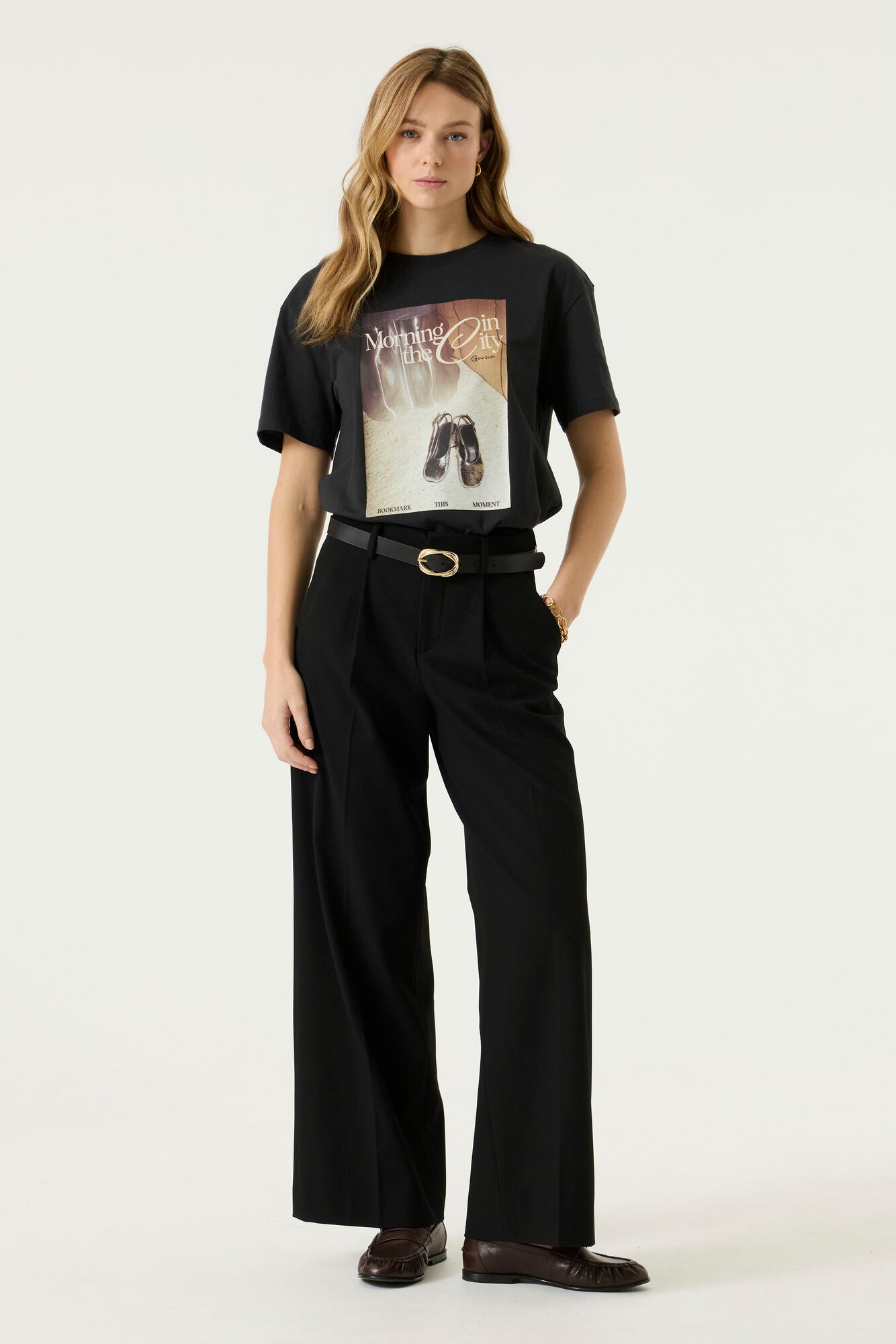 T-shirt antracite - Garcia