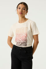 T-shirt beige - Garcia
