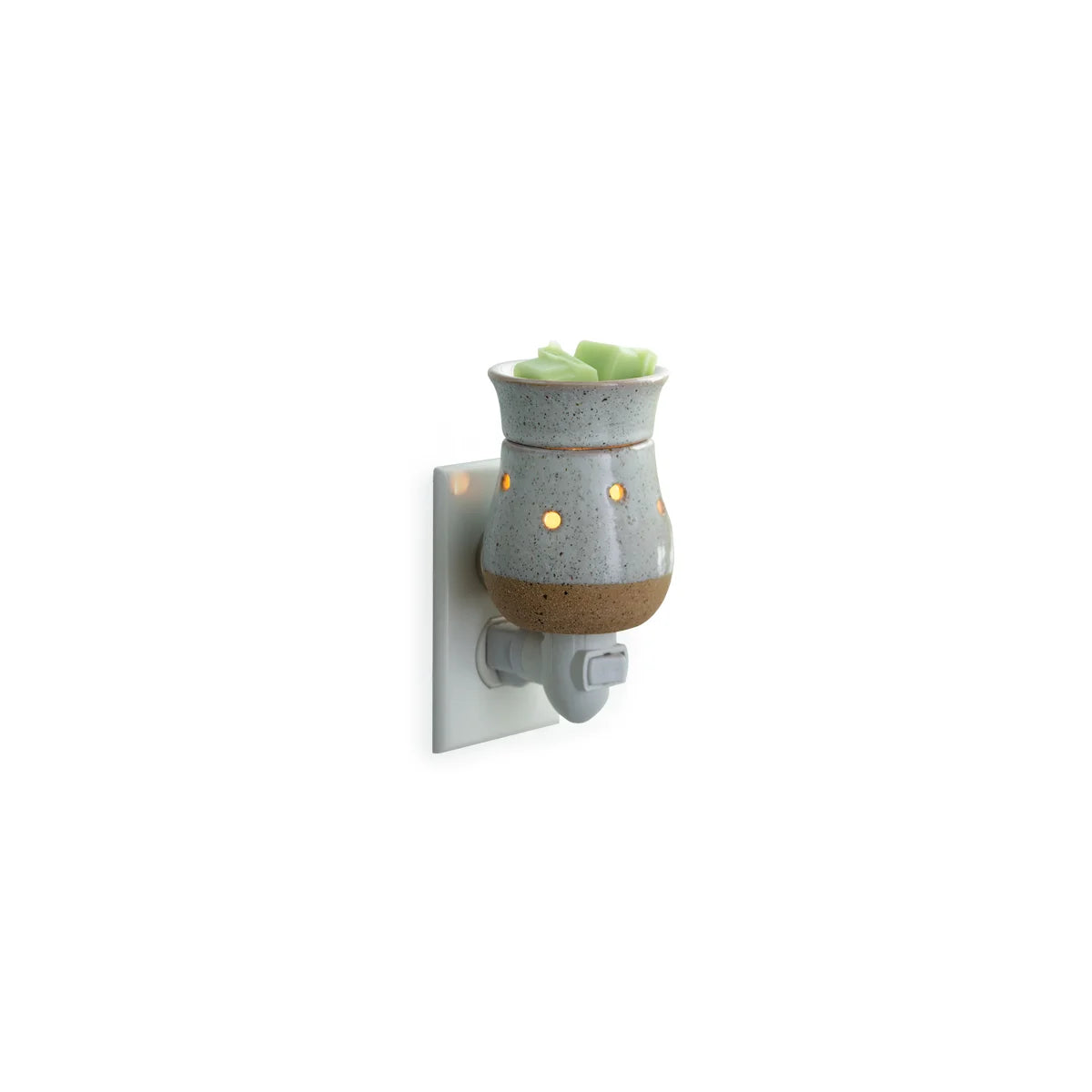 Chauffe-parfum classique pluggable  Rustique blanc - SDS