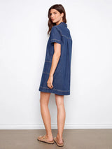 Robe en denim - Indigo - Charlie B