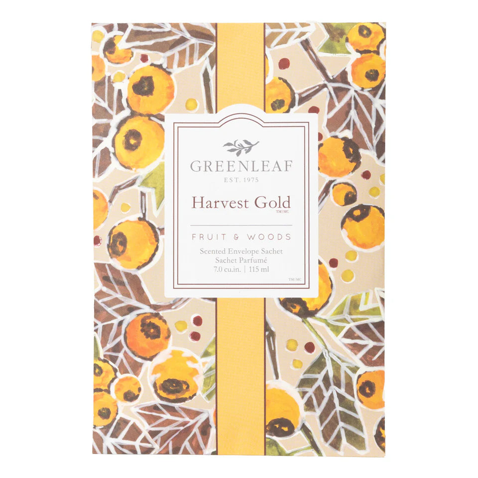 Greenleaf Sachet Parfumé - Harvest Gold Grand - NOUVEAU