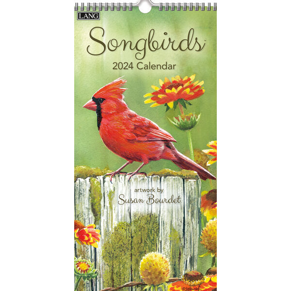 Calendrier Lang Songbirds vertical