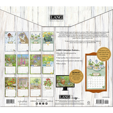 Calendrier Lang Herb Garden