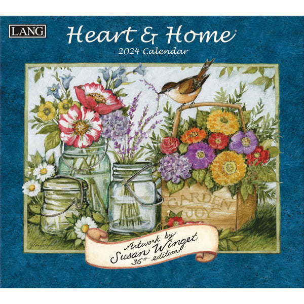 Calendrier Lang Heart & home