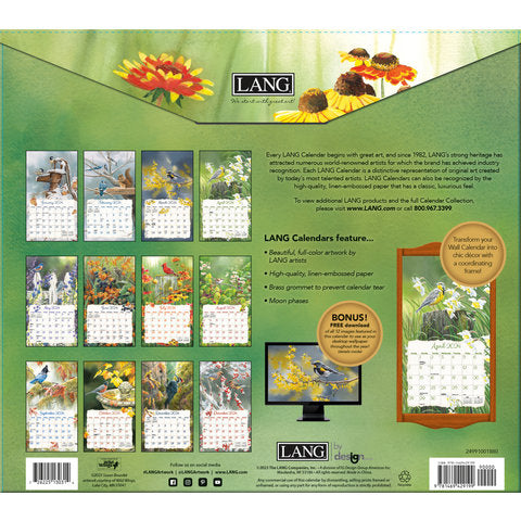 Calendrier Lang Songbirds