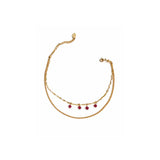Bracelet cheville | Aura Juillet - Caroline Néron
