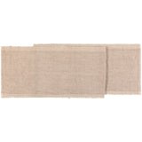 chemin de table en treillis gris