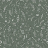 Nappe verte fleurie Megan - Brunelli