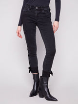 Jeans noir Charlie B - coupe droite