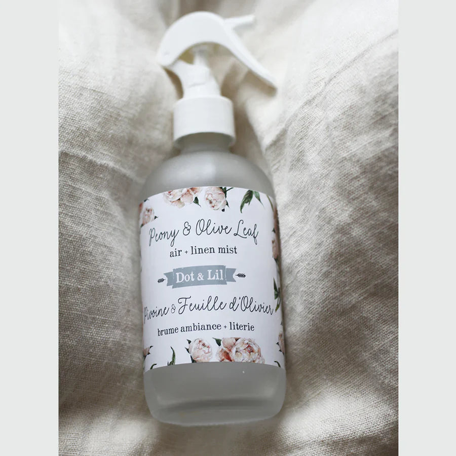 Brûme d'Ambiance & Literie - Pivoine & Feuille d'Olivier
