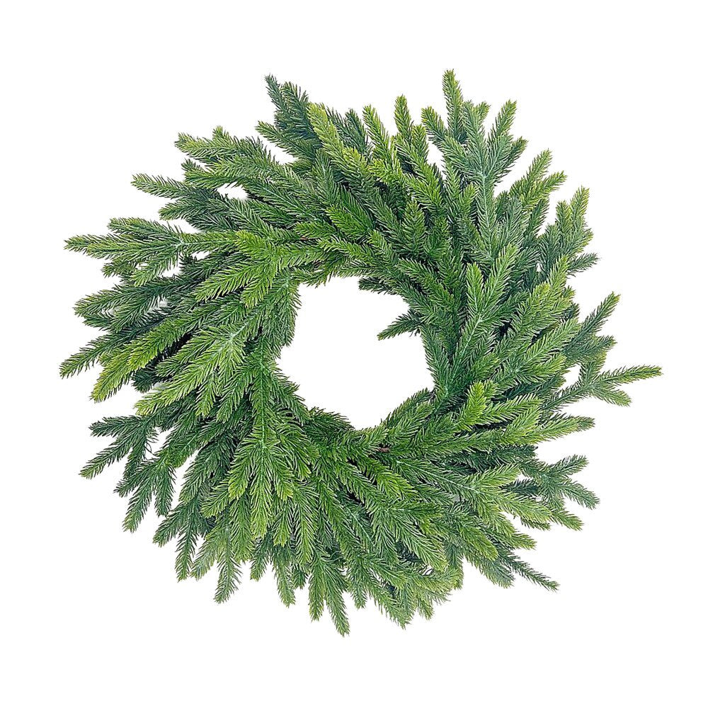 Couronne verte de 24 po à l'aspect réaliste