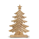 Petit arbre sculpté sur socle