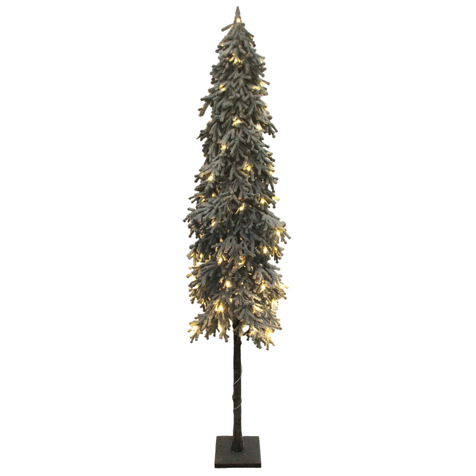 Sapin Noël avec neige mince 72"