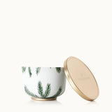 Bougie en étain Frasier Fir® avec couvercle doré