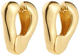 FREE boucles d’oreilles anneaux recyclées