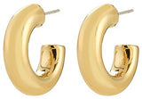 PHASE boucles d'oreilles anneaux recyclées 19 mm - Pilgrim
