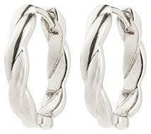 DECLAN boucles d’oreilles anneaux torsadées recyclées - Pilgrim
