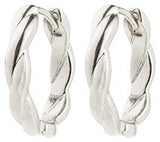 DECLAN boucles d’oreilles anneaux torsadées recyclées - Pilgrim