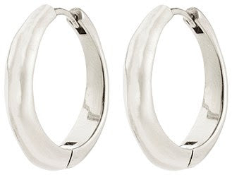 HARRISON boucles d’oreilles anneaux ondulées recyclées - Pilgrim