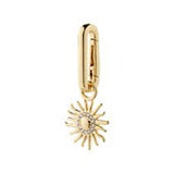 Breloque Pendentif soleil cristaux recyclés - Pilgrim