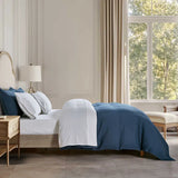 Ensemble de Draps - Vale Shawdow - Rayures Bleues - Daniadown