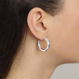 Boucle d’oreille Maddie argent