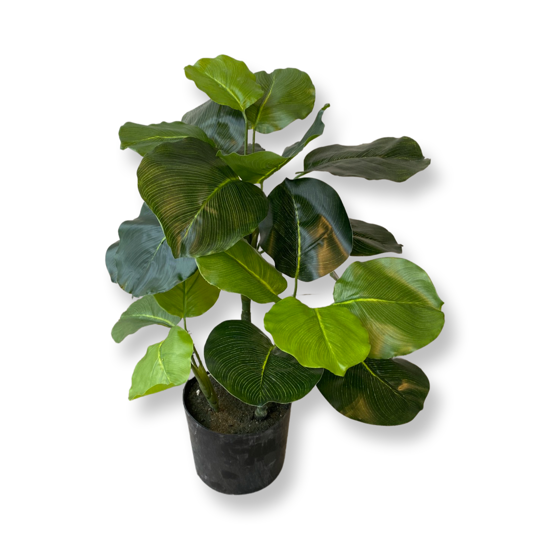 Plante verte artificielle en pot