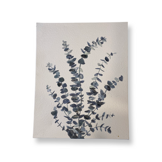 Canvas eucalyptus bleu